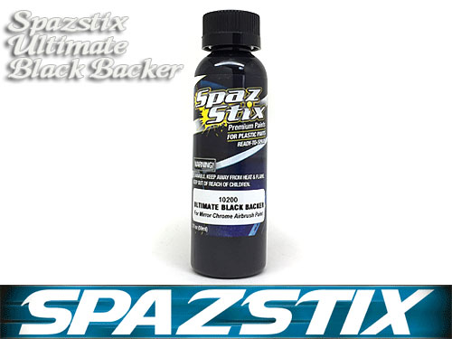 Spazstix Ultimate Black Backer Airbrush 2oz.
