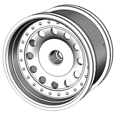 2.8　プルート　フロント用　(クローム)