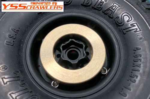 Installing YSS Brass weight for Beadlock Wheels Type D&E!