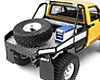 RC4WD Rear Tube Bed for Trail Finder 2 w/Mud Flaps & Lights (Bla