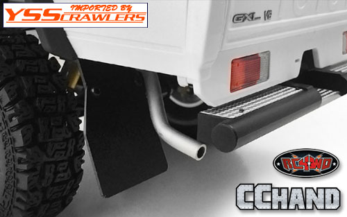 RC4WD Metal Exhaust for Land Cruiser LC70 Body![TF2 LWB]
