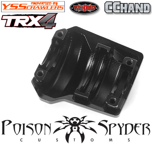 RC4WD Poison Spyder Bombshell Diff Cover for Traxxas TRX-4