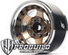 BR ProBuild™ 1.9" SV5 Beadlock Wheels (2) Chrome/Bronze