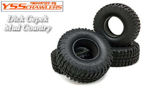 YSS 1.9 Dick Cepek Mud Country Scale Tire! [4pcs]